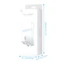 JYS JYS-P5226 for PS5 PRO/PS5 Slim/PS5 Host Wall Mount Kit Console Wall-mounted Controller Storage Rack