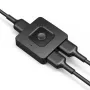2 In 1 Out / 1 In 2 Out HD Splitter Switcher for PS3 DVD Player TV 3D 4K UHD Bi-directional Switch HD-compatible Adapter