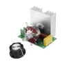 4000W SCR Elektronik Voltaj Regülatörü Hız Kontrol Cihazı Kontrol Kartı Regülatör Dimmer Yüksek Güç Modülü AC 220V Dirençli Yük