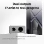 FiiO JadeAudio KA13 Dual CS43131 Portable DAC Amplifier for IOS Android 3.5mm 4.4mm Balanced Dual Outputs 550mW High Power Mini Desktop AMP