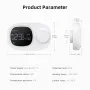 Tuya Smart WiFi Thermostat Heating/Cooling Mode Low Power Battery Water Gas Boiler Weekly Programmable Temperature Controller Voice Control with Alexa Google Home
