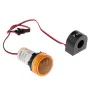 Geekcreit® 2in1 22mm AC50-500V 0-100A Amp Voltmeter Ammeter Voltage Current Meter With CT Au23