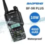 Baofeng UV-9R Plus Talkie-walkie UV 9R Haute Puissance 10W Étanche Portable Chasse Radio Amateur UV9R 20KM Double Bande Émetteur-Récepteur HF