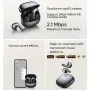 Headset Xiaomi Buds 5 TWS Fon telinga bluetooth wayarles Unit Magnet Dwi aptXLossless AI Call Noise Cancelling 39J Hayat Bateri Kelewatan Permainan Rendah Fon Kepala Sukan separuh dalam telinga