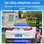 10K UHD WiFi 6 PTZ Kamera 20MP Wayarles Luaran 10X Zum Empat Skrin Empat Kanta Penjejakan Automatik Interkom Dua hala Kamera CCTV Keselamatan Kalis Air