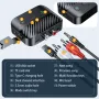 C68S bluetooth 5.3 Ses Alıcısı Desteği TF U-disk Müzik Çalma 3.5mm Aux RCA Kablosuz Ses Adaptörü Araba TV PC Hoparlörler için