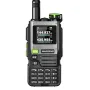 BAOFENG UV-K61 PRO All-Band Two-Way Radio 640 Channels Voice-Activated NOAA Weather Stations Type-C Recharge for Outdoor Hiking and Emergency Communication EU Plug