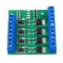 Modulo driver per scheda amplificatore PLC MOS FET a 4 canali PWM da 3-20 V a 3,7-27 V CC 10 A Modulo di isolamento optoaccoppiatore Accessori