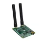 Placa de hotspot MMDVM Duplex RX TX UHF VHF MMDVM + antena + suporte OLED P25 DMR YSF NXDN para Raspberry Pi