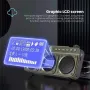 SANSUI F28 Dual Speaker Wireless bluetooth Radio with Bass Diaphragm Digital Display Support U Disk TF Card Headphones Playback Rechargeable FM Music Player Radios