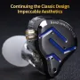 Écouteurs filaires KZ-ZSN Pro 2 3,5 mm, technologie 1BA + 1DD, écouteurs intra-auriculaires équilibrés 30095, pilote dynamique super linéaire de 10 mm, son HIFI