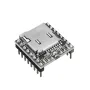 5PCS Mini MP3 Player Module TF Card U Disk Mini MP3 Player Audio Voice Module Board For DFPlayer