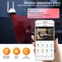 KERUI K268 Tuya 3MP PTZ WiFi IP Wireless Camera Smart Outdoor Home Security 4X Digital Zoom Dome Camera Motion Tracking Night Vision Two-way Audio CCTV Video Surveillance Cameras