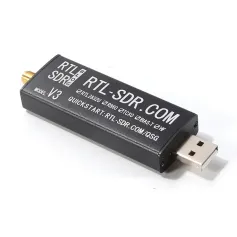 RTL-SDR Blog RTL SDR V3 R820T2 RTL2832U 1PPM TCXO SMA RTLSDR Çok Amaçlı Dipol Antenli Yazılım Tanımlı Radyo
