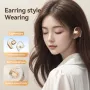 M62 AI Translation Earbuds OWS Wireless bluetooth Earphone 360° Surround Sound Intelligent Noise Reduction 58H Playback Power Digital Display Earhooks Sports Headphones