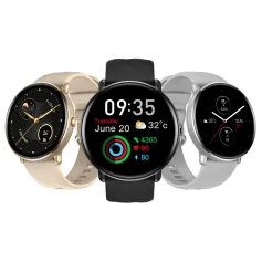 [Dünya Prömiyeri]Zeblaze GTR 3 Pro 1.43 inç Ultra HD AMOLED 466*466 piksel 316L Paslanmaz Çelik Fitness ve Sağlık Akıllı Saati