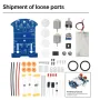 DIY D2-5 Intelligent Tracking Car Kit Patrol Car Electronic Production Kits