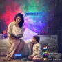 Tuya Smart Star Projector Light WiFi Laser Starry Sky Projector Waving Night Light LED Colorful APP Wireless Control Timing Function Work with Alexa Google Home