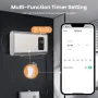 Comutator inteligent AVATTO Tuya WiFi cu contorizare 63A 1P Smart Life App Timer Module Suport Alexa Google Home Voice Control