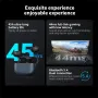 Vivo TWS4 bluetooth Earbuds Wireless ANC Earphone 55dB Noise Cancelling 3-Mic AI Call Noise Cancelling LDAC Hi-Res Audio Stereo 3D Surround Sound 45H Playback Low Delay Sports Headphone