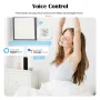 Tuya Smart WiFi Zigbee3.0 Capteur de température et d'humidité Hygromètre d'intérieur Thermomètre Détecteur avec écran LCD Télécommande Compatible Alexa Google Home