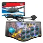 NJP308 USB Arcade Fight Stick Streets Fighting Joystick Gamepad Controller for PS3 PC Android USB PC Streets Fighter Arcade Game Plug and Play