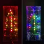 Kits électroniques DIY pour sapin de Noël tricolore/coloré à feuilles courbées, version standard/musicale