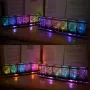 Geekcreit® DIY Imitate Glow Clock Kit Full Color RGB Glow Tube Clock LED Music Spectrum Kit