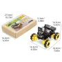 TSCINBUNY ZYC0117 ESP32 Robot Car Kit For Arduinos Starter Kit Programmable Artificial Intelligence Automation Kits Consumer Electronics