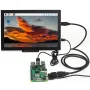 10.1 inch Raspberry Pi HDMI Capacitive Touch Screen IPS Display with Case for Raspberry Pi 3B+/4B