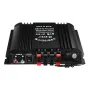 12V 車用ミニ HIFI デジタル Bluetooth オーディオ パワーアンプ 4チャンネル出力 リモコン付き