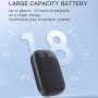 WS11 Mini Giyilebilir bluetooth 5.4 Hoparlör HD Neodimyum Tam Aralıklı Hoparlör 18H Oynatma IPX5 Su Geçirmez Eller Serbest Arama Açık Hava Kablosuz Mıknatıs Hoparlörler ile Açık Hava Bisiklet Hoparlörü