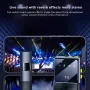 F9 1-to-1/1-to-2 2.4G Wireless Collar Clip Microphone 360° Omnidirectional Radio Built-in DSP Chip Clip-on Lapel Mic for Video Recording