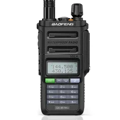Baofeng UV-9R PRO V2 128チャンネル ハイパワー トランシーバー UV デュアルバンド CB アマチュア無線 IP68 防水 2800mAh 懐中電灯付き 双方向ラジオ EUプラグ