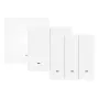 MOES Tuya ZigBe Wireless 9 Scene Switch Push Button Battery Powered Transmitter Smart Life App Automation 1/2/3 Gang Smart Home Scene Switch