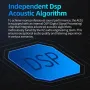KZ AE01 Wireless bluetooth 5.4 Module HiFi Sound Dual-Mic ENC Noise Cancelling 20H Playback Low Delay C PIN Connector With Charging Case