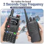 BAOFENG UV-5RH PRO Walkie Talkie 10W GPS 640 Channels Type-C Charging NOAA Weather Radio EU Plug