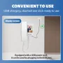 Y8-KP1 Wireless Video Doorbell 720p HD Camera Battery Powered Night Vision Two-Way Audio Intercom Easy Installation Smart Doorbell