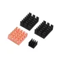 Acrylic Protective Shell Cooling Fan Aluminum Heat Sink Pure Copper for Raspberry Pi 5 Development Board