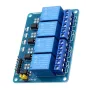 2 دانە Geekcreit 5V 4 Channel Relay Module PIC ARM DSP AVR MSP430 Blue Geekcreit for Arduino – بەرهەمەکان کە لەگەڵ بۆردەکانی فەرمی ئاردوینۆ کار دەکەن