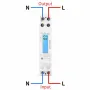 DDS518L Single Phase LCD Backlit Wattmeter Power Consumption Watt Energy Meter kWh AC 5-32A 230V 50Hz 110V 60Hz Electric Din Rail Mount