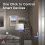 MoesHouse 2/3Gang Smart Home ZigBe Self-Powered Scene Switch Battery-free No Wiring Wireless Switch