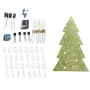 16-light Christmas Tree Components Tri-color/Colorful DIY Electronic Kits Electronics Training Exercises