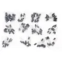 Electrolytic Capacitor Assortment Kit 12 Values 0.22μF to 470μF 120 Pcs Radial Lead 16V-50V 105°C for Electronic Projects and Repairs High Stability Low Leakage