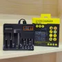 MS-889 Lithium Battery Multi-slot Charger 110-220V AA Battery 3.7V Lithium Battery 9V NiMH Battery Intelligent Charging IC Management