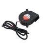 5015 5V Blower Fan 50*50*15mm Dual-ball Turbo Cooling Fan for MK3S+ 3D Printer Cooler Radiator Low Noise