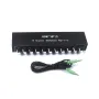 HAM-HP10 10 Channel Stereo Headphone Amplifier 1 Input 10 Output 12dB Gain NJM4556A 3.5mm Jack DC 12-24V Volume Control