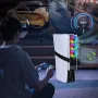 JYS JYS-P5228 per console PS5 Pro/PS5 Slim Ventola di raffreddamento posteriore con luce RGB Controllo intelligente della temperatura Ventola di dissipazione