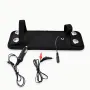 5W 18V DC Output Monocrystalline Solar Panel Charger with Car Lighter Plug + Battery Charging Clip Cable