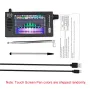 Ricevitore radio digitale SDR-101 SDR Radio DSP Demodulazione digitale Radio digitale in lega di alluminio CW/AM/SSB/FM/WFM Display LCD IPS 800x480 da 4,3 pollici
